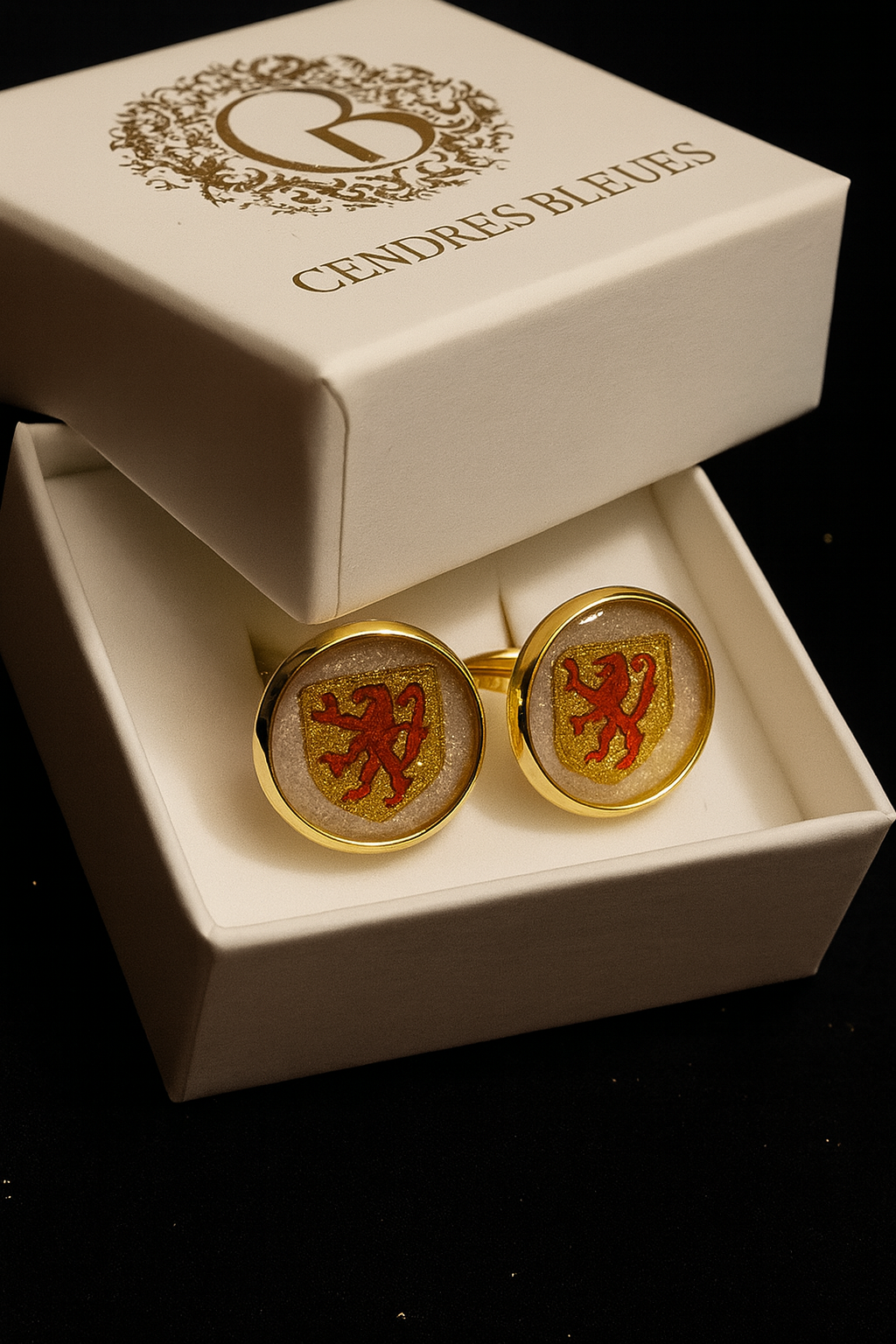 Boutons de manchettes personnalisés