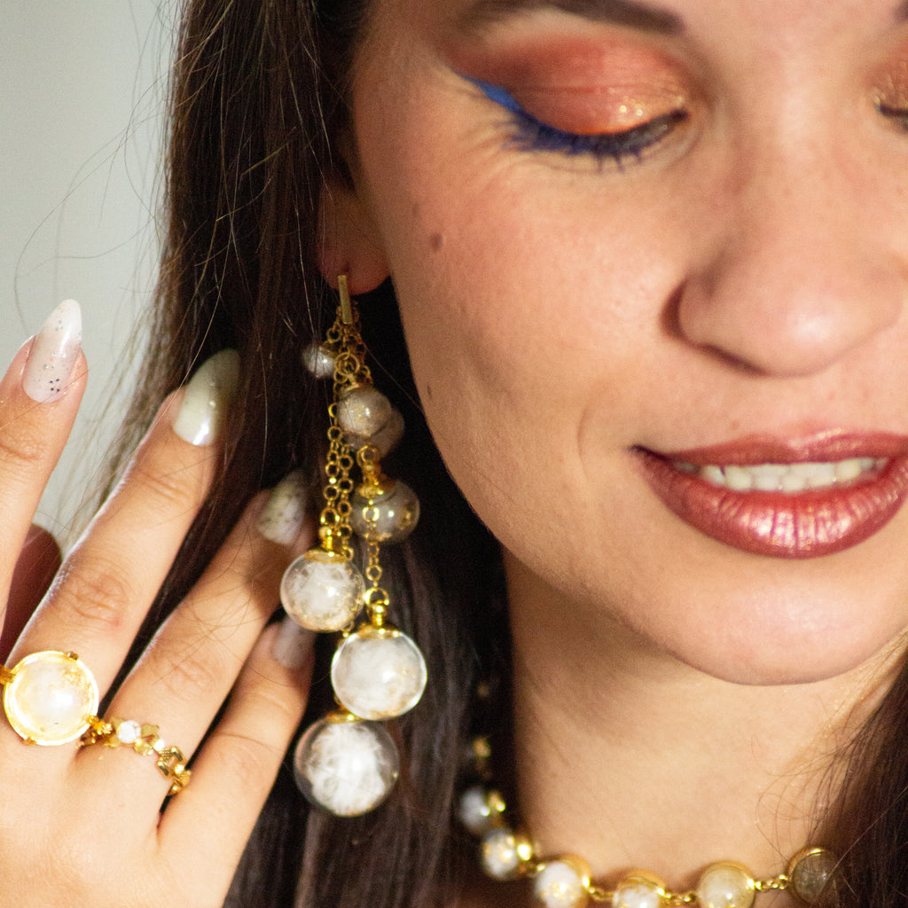 Ensemble parure bijoux de cérémonie haut de gamme. Bijoux Mariage et Cérémonie 