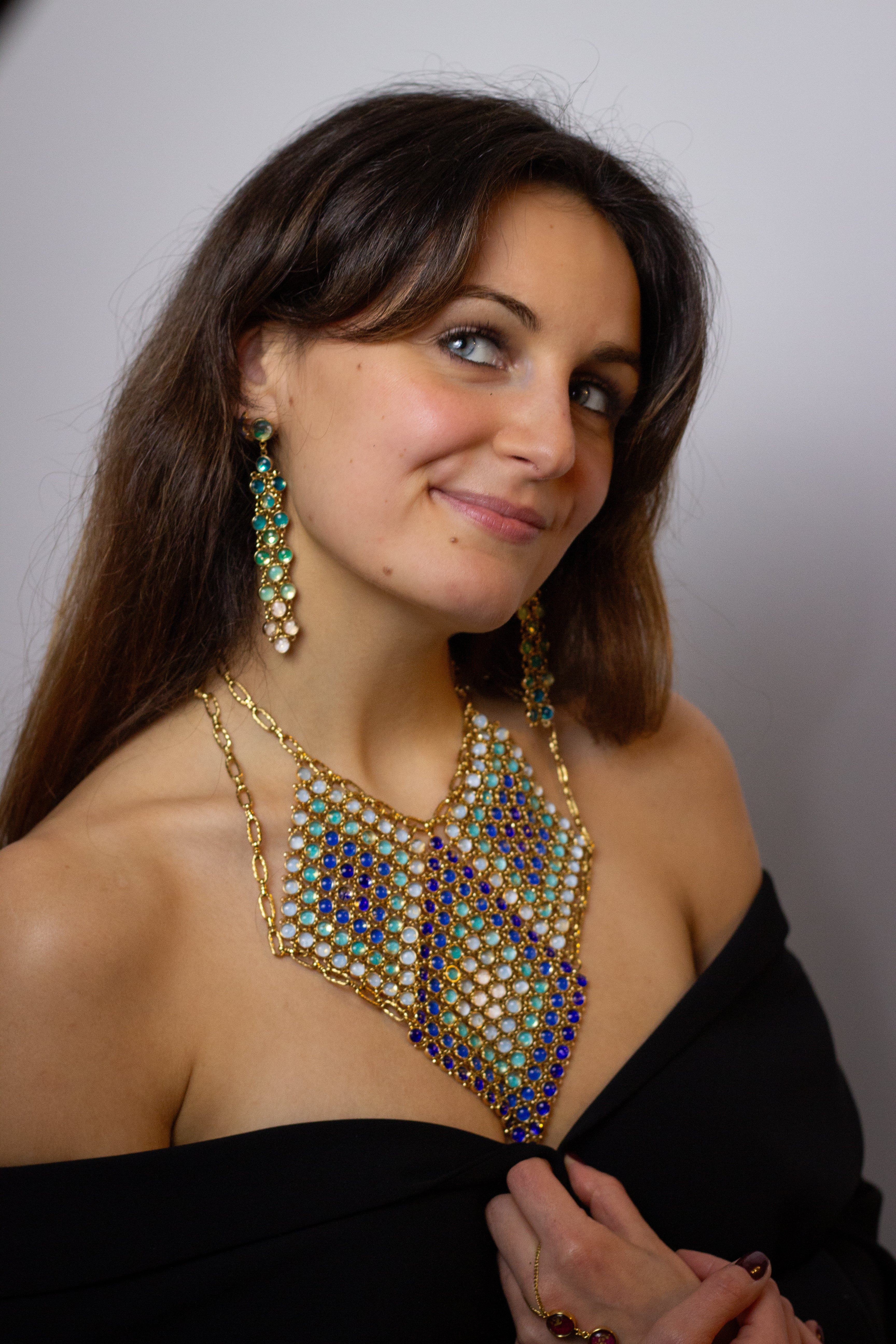 Le Collier Plastron Minium